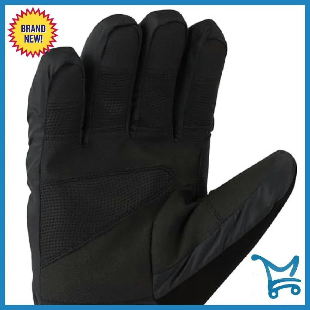 Women's Quilted Cold Weather Gloves Waterproof Insulated Sizes S M L